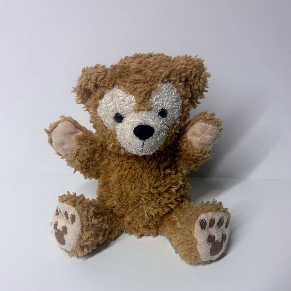 Disney Parks Tokyo DisneySea Duffy the Disney Bear Plush Hand Puppet Brown 8"